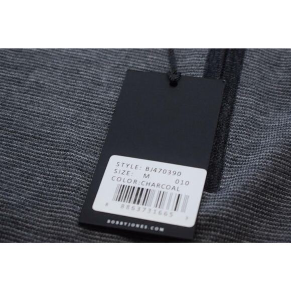 40035 New Bobby Jones 1930 100% Wool Zip Neck Pullover Sweater Medium $195 - Picture 6 of 8